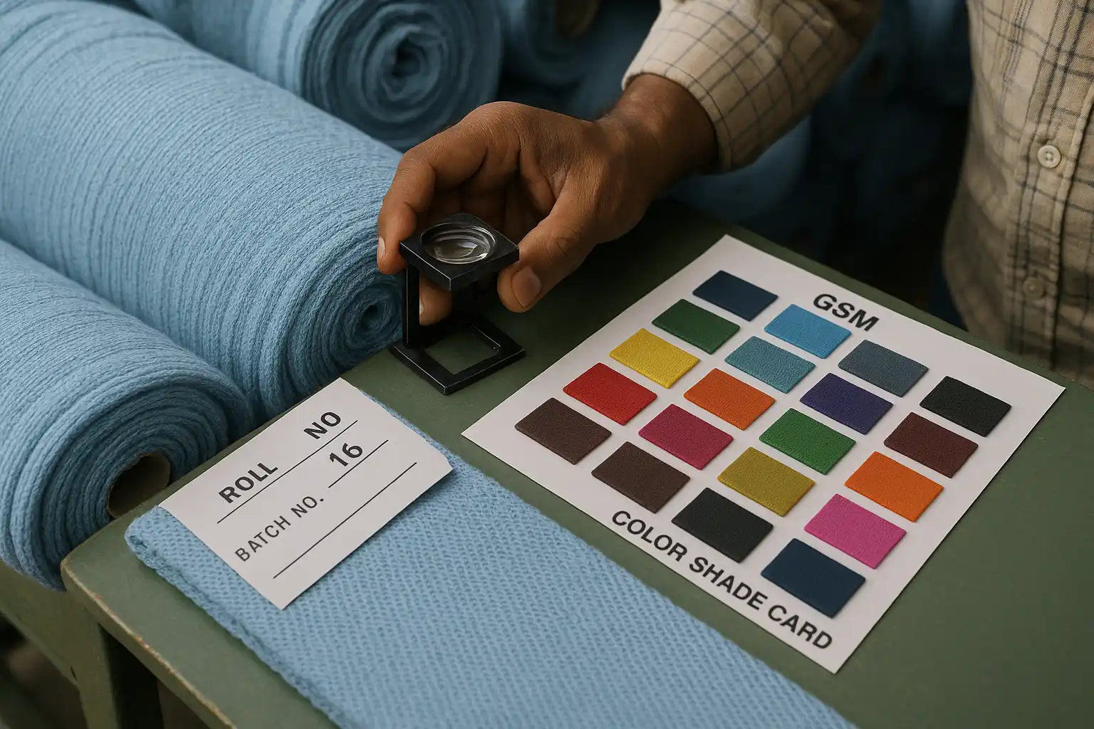 Textile Inspection Process